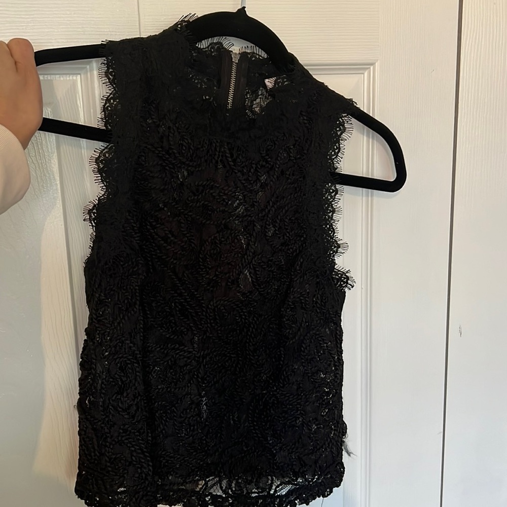 ZARA Trafaluc Sleeveless Lacy Top